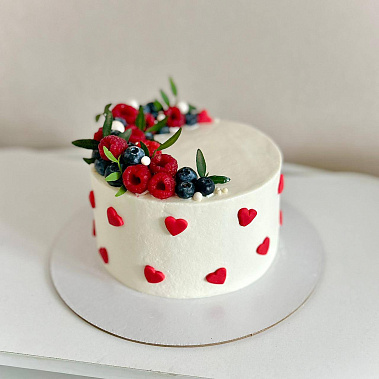 Торт в сердечках купить - рубцовск.сладкоежкин.рф