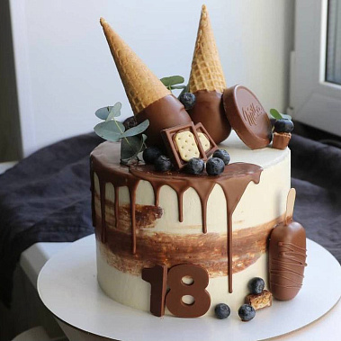 "Шоколадный рожок" купить - рубцовск.сладкоежкин.рф