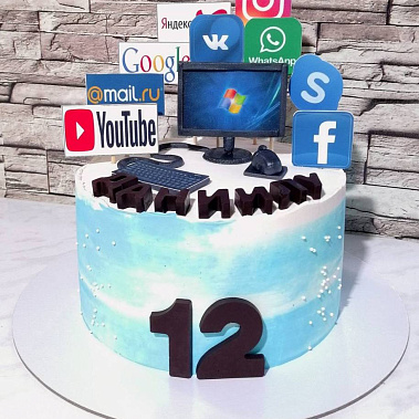 Торт "Соц-сети" купить - рубцовск.сладкоежкин.рф
