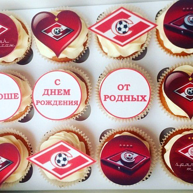 Капкейки "Спартак" купить - рубцовск.сладкоежкин.рф