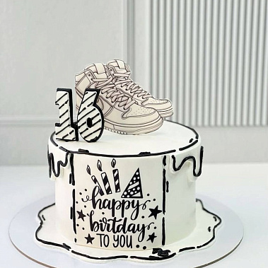Торт "Кроссовки" купить - рубцовск.сладкоежкин.рф