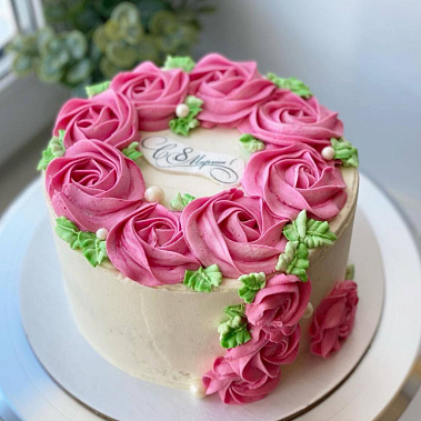 "Розовый венок" купить - рубцовск.сладкоежкин.рф