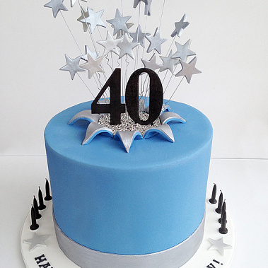 Торт "40" купить - рубцовск.сладкоежкин.рф
